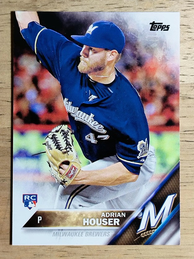 2016 Topps #553 Adrian Houser RC