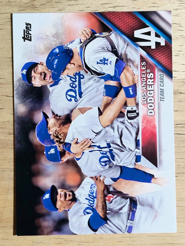 2016 Topps #569 Los Angeles Dodgers