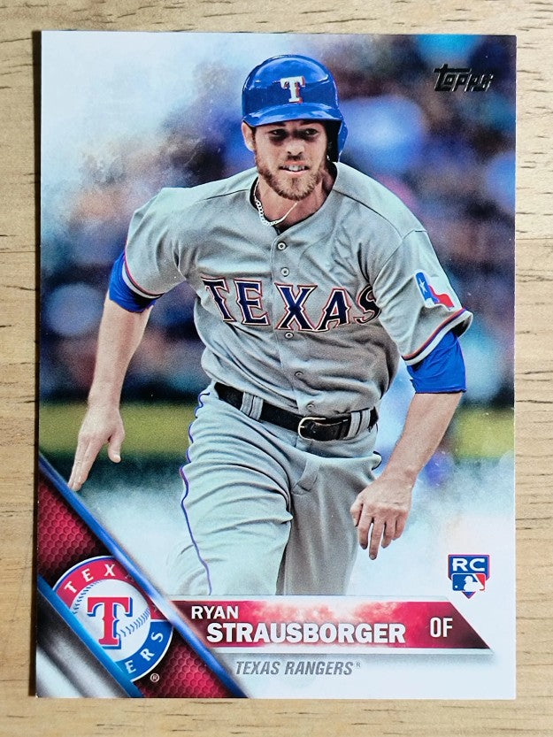 2016 Topps #575 Ryan Strausborger RC