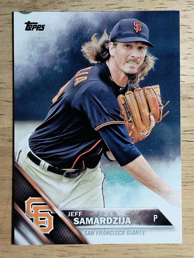 2016 Topps #604 Jeff Samardzija