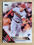 2016 Topps #607 Brandon Drury RC