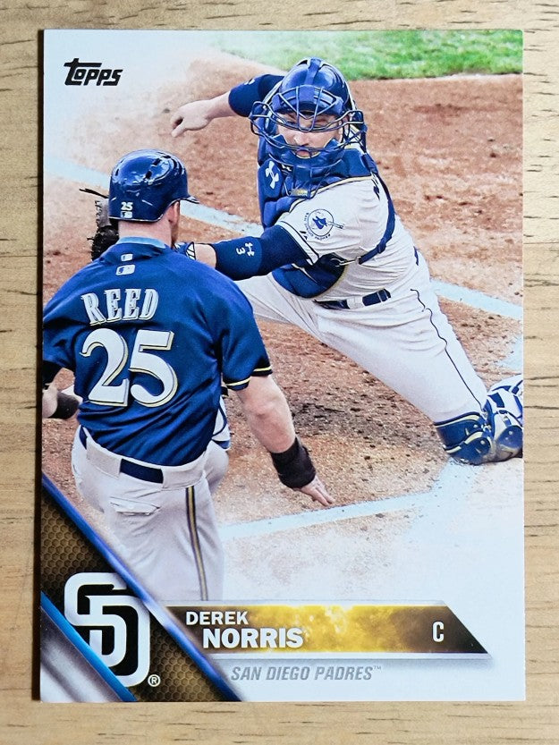 2016 Topps #677 Derek Norris