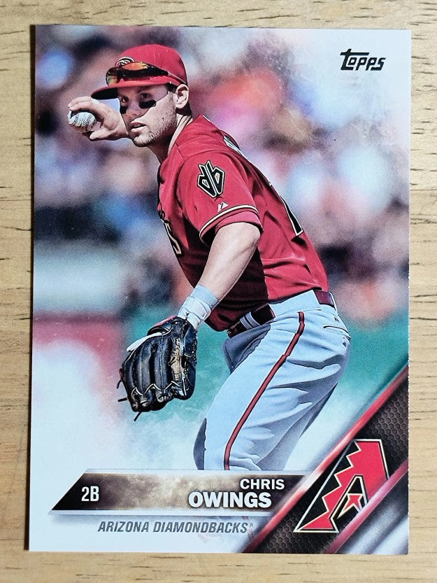 2016 Topps #687 Chris Owings