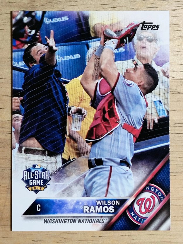 2016 Topps Update #US15 Wilson Ramos AS
