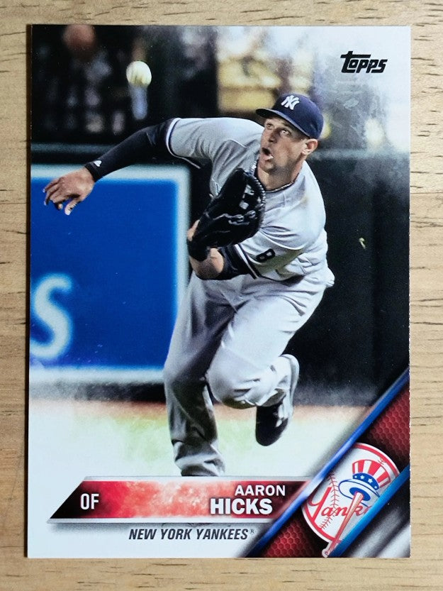 2016 Topps Update #US102 Aaron Hicks