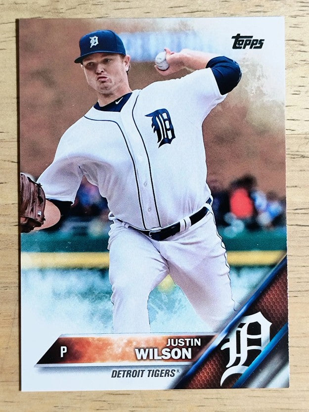 2016 Topps Update #US187 Justin Wilson