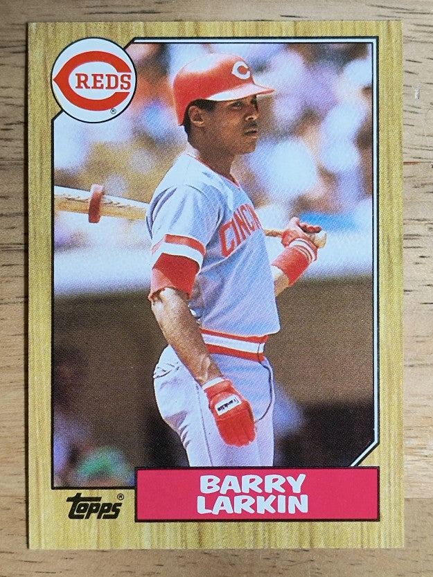 1987 Topps #648 Barry Larkin RC