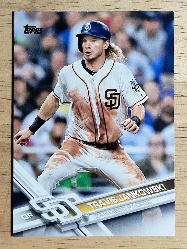 2017 Topps #124 Travis Jankowski