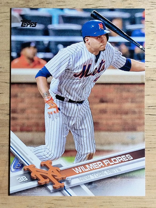 2017 Topps #172 Wilmer Flores