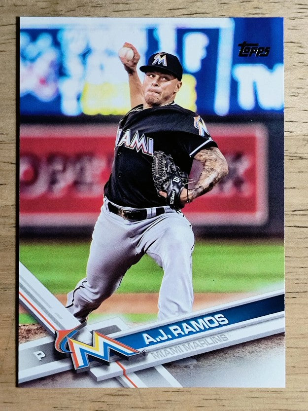 2017 Topps #194 A.J. Ramos
