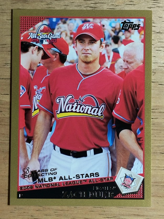 2009 Topps Update Gold Border #UH181 Zach Duke