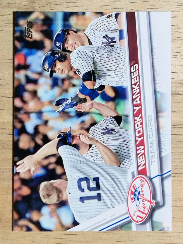 2017 Topps #249 New York Yankees