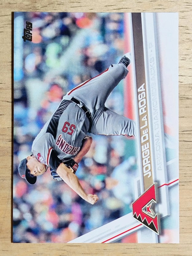 2017 Topps #365 Jorge De La Rosa