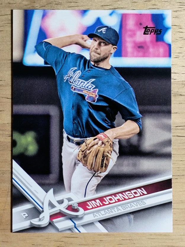 2017 Topps #374 Jim Johnson