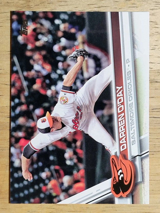 2017 Topps #417 Darren O'Day