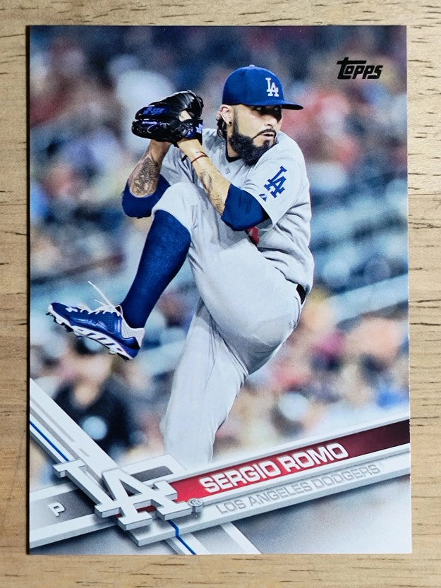 2017 Topps #423 Sergio Romo