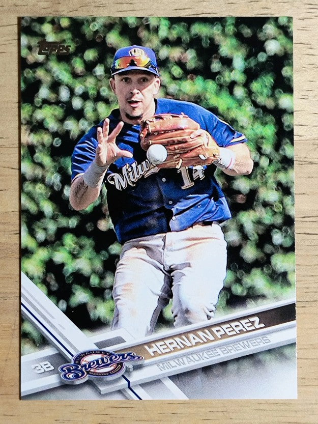 2017 Topps #458 Hernan Perez