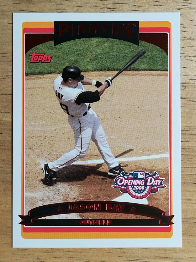 2006 Topps Opening Day Red Foil #54 Jason Bay