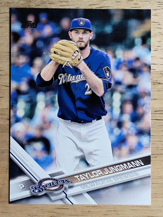 2017 Topps #579 Taylor Jungmann