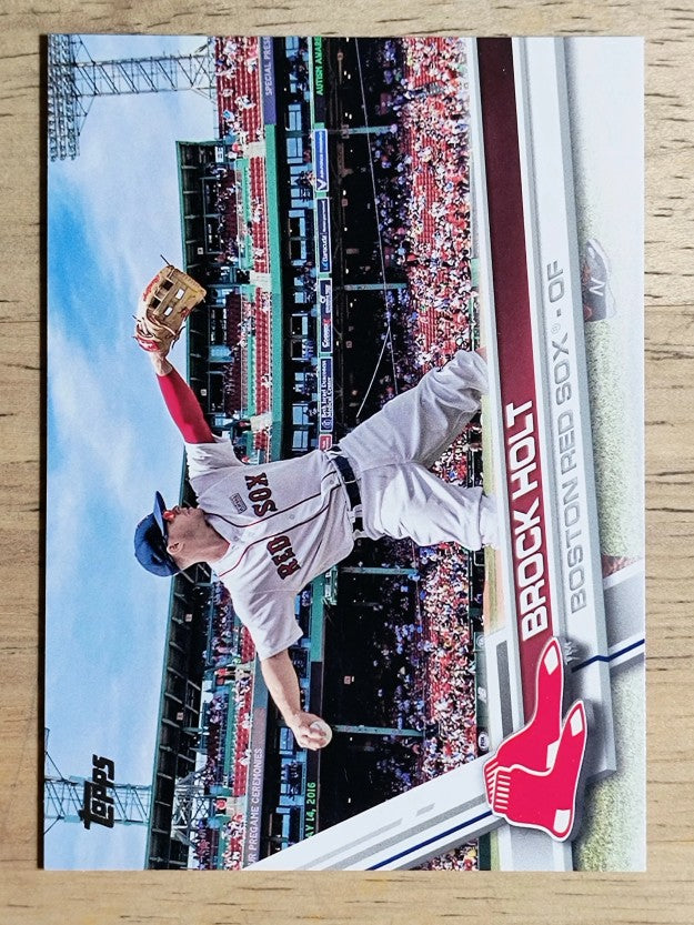 2017 Topps #581 Brock Holt