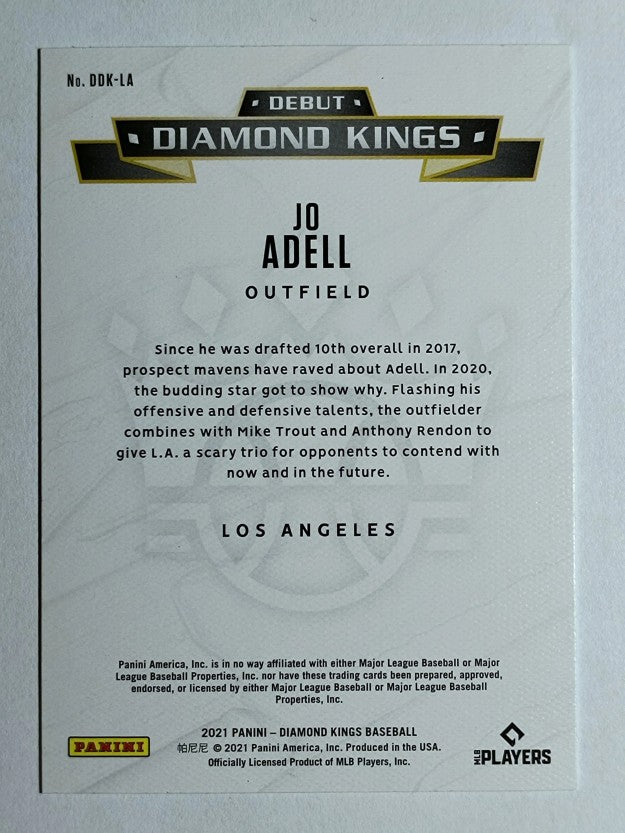 2021 Diamond Kings Debut Diamond Kings #13 Jo Adell