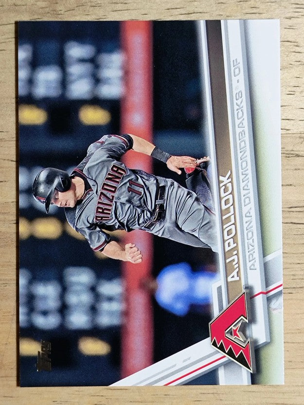 2017 Topps #617 A.J. Pollock