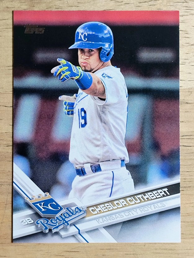 2017 Topps #677 Cheslor Cuthbert