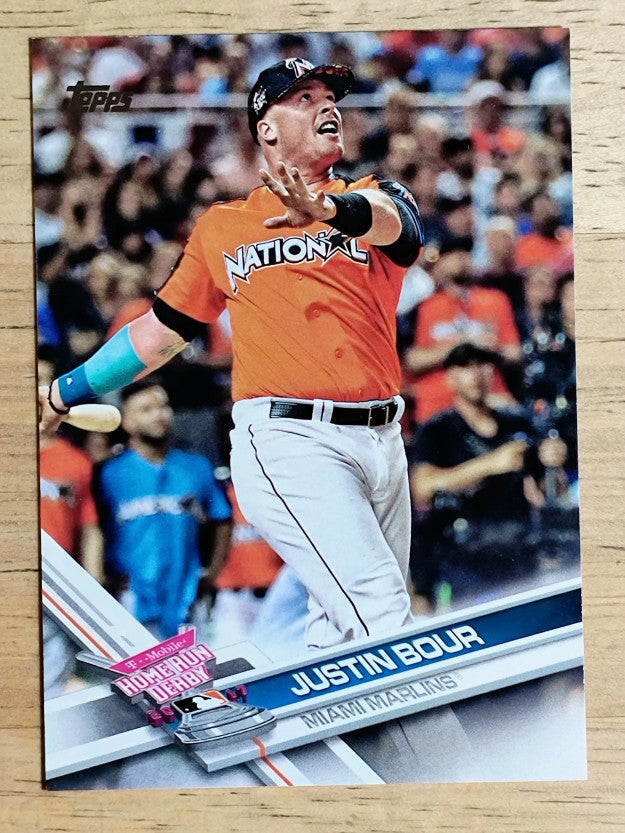 2017 Topps Update #US134 Justin Bour HRD