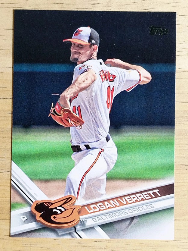 2017 Topps Update #US138 Logan Verrett