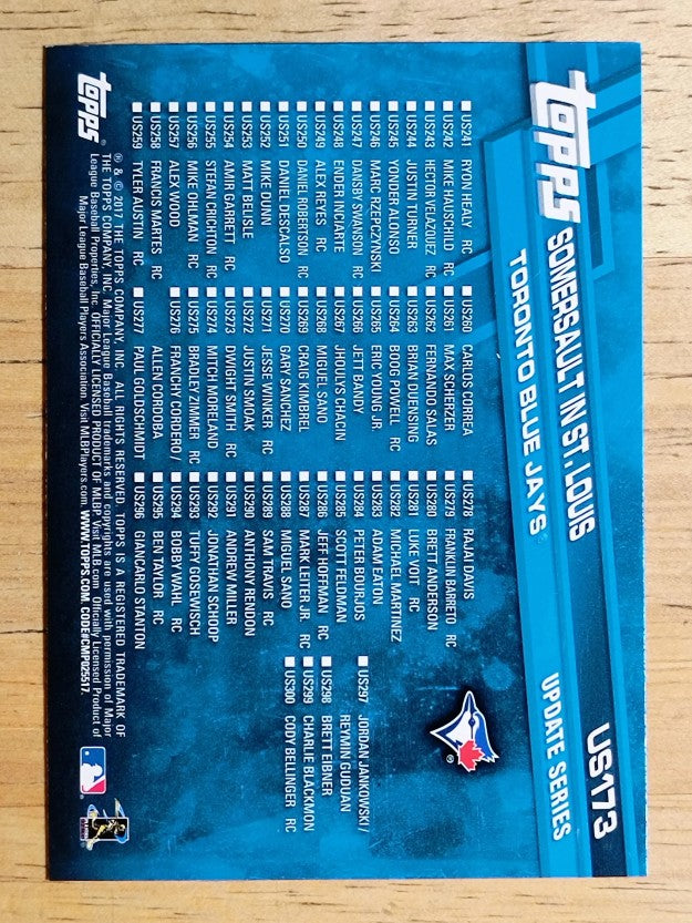2017 Topps Update #US173 Chris Coghlan