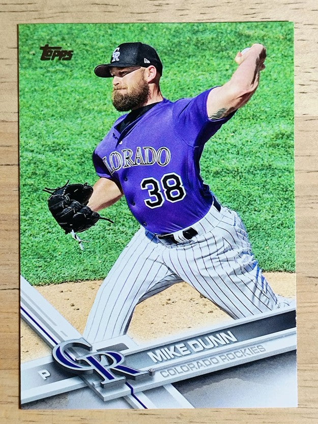 2017 Topps Update #US252 Mike Dunn