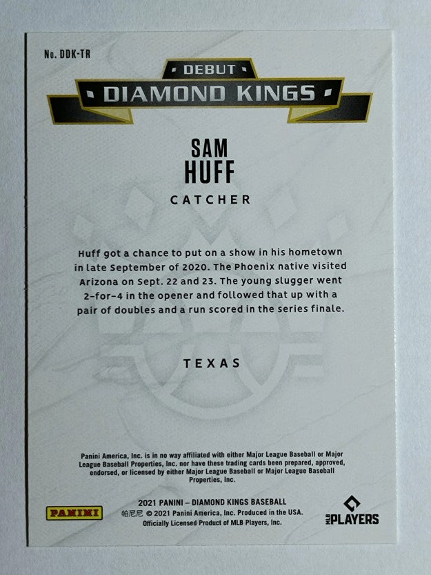 2021 Diamond Kings Debut Diamond Kings #28 Sam Huff