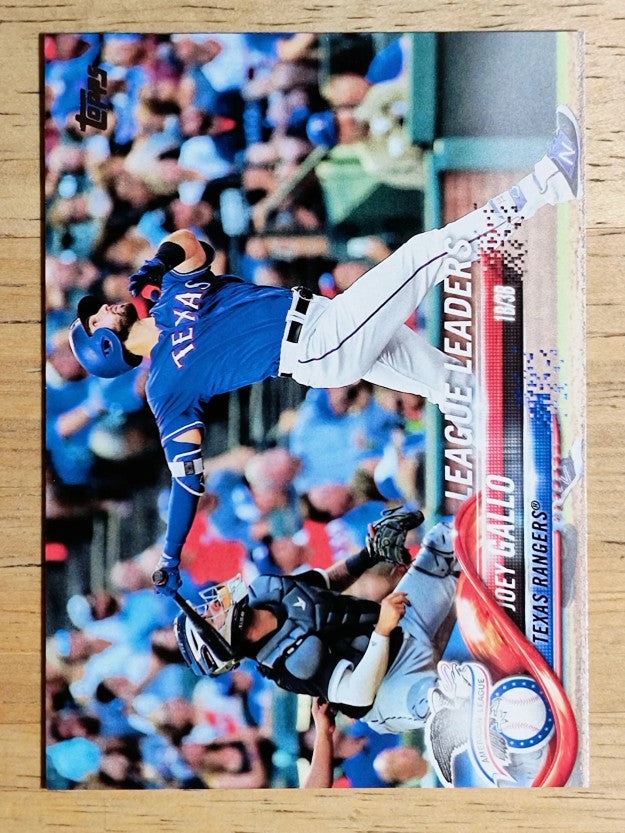 2018 Topps #12 Joey Gallo LL