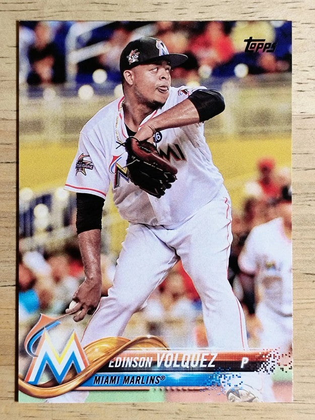 2018 Topps #22 Edinson Volquez