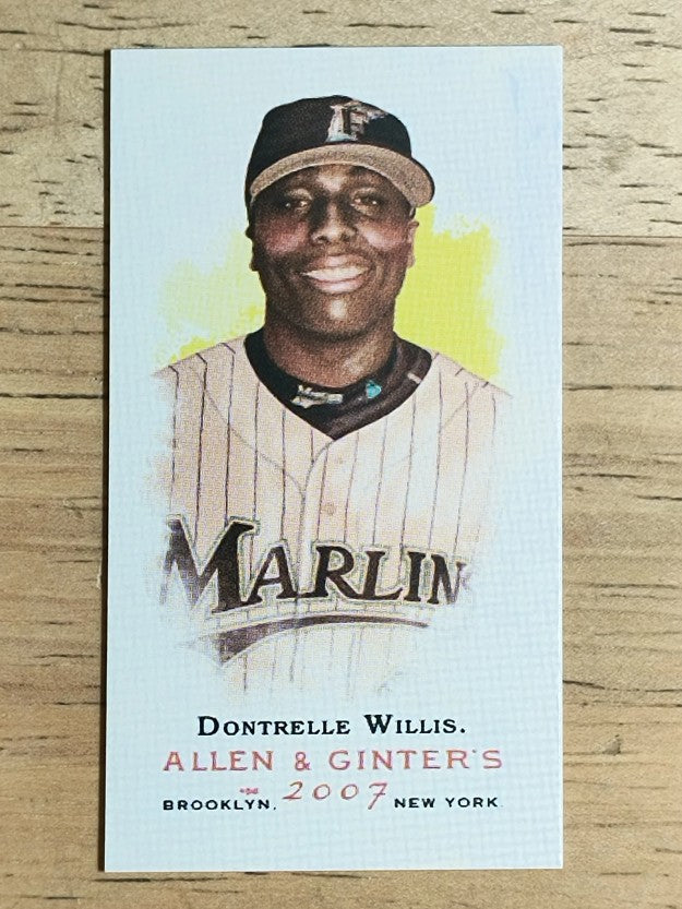 2007 Topps Allen and Ginter Mini A and G Back #96 Dontrelle Willis