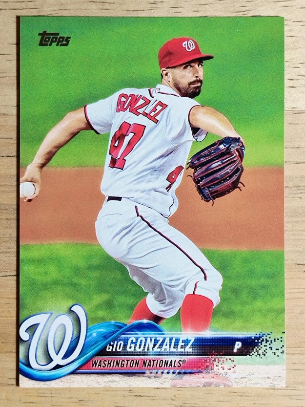 2018 Topps #113 Gio Gonzalez