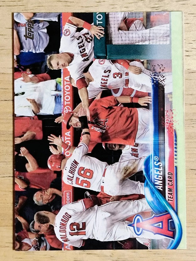 2018 Topps #119 Los Angeles Angels