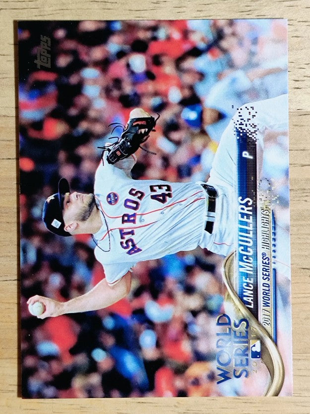 2018 Topps #212 Lance McCullers WS HL