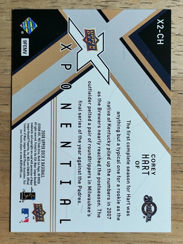 2008 Upper Deck X Xponential 2 #CH Corey Hart