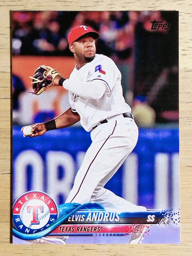 2018 Topps #323 Elvis Andrus