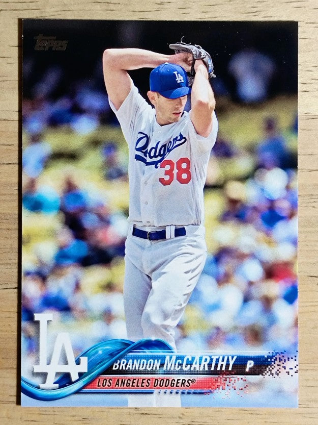 2018 Topps #338 Brandon McCarthy