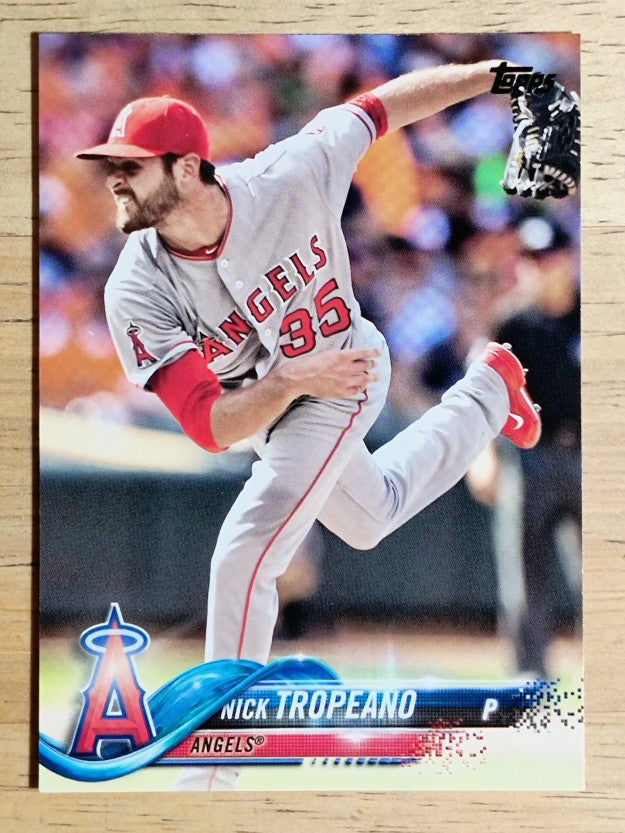 2018 Topps #372 Nick Tropeano