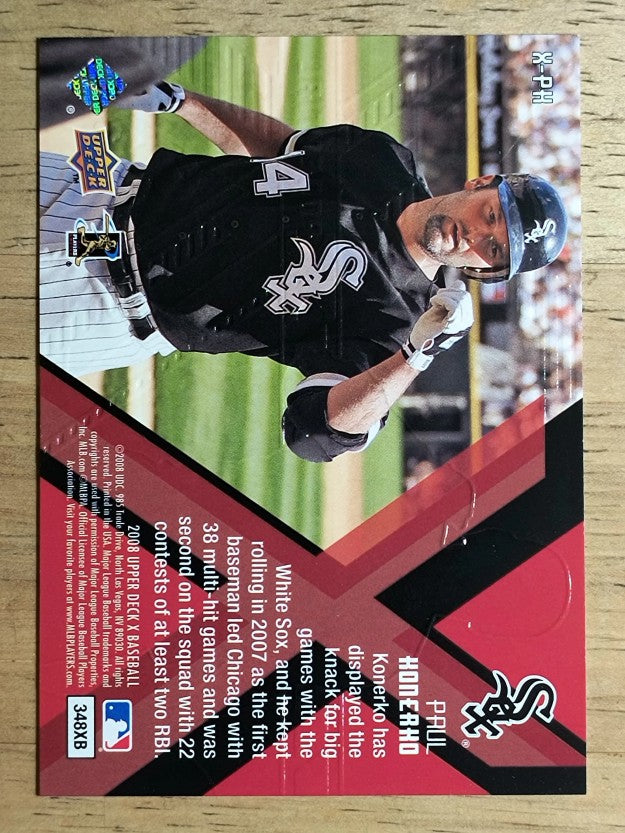 2008 Upper Deck X Xponential #PK Paul Konerko