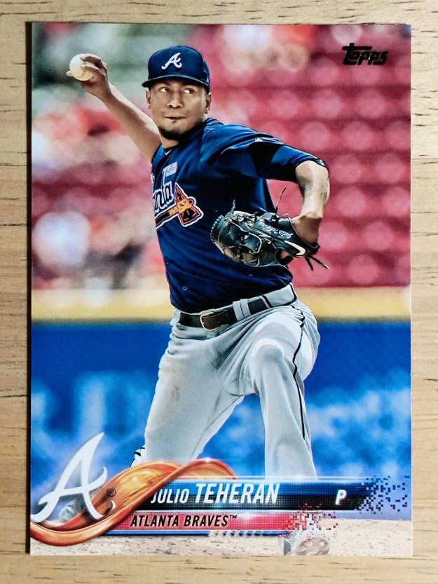 2018 Topps #387 Julio Teheran