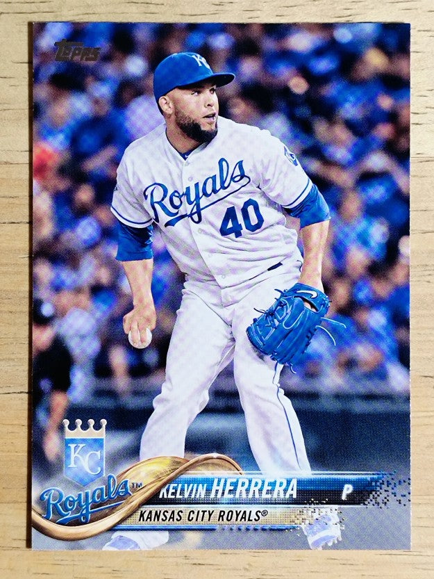2018 Topps #406 Kelvin Herrera