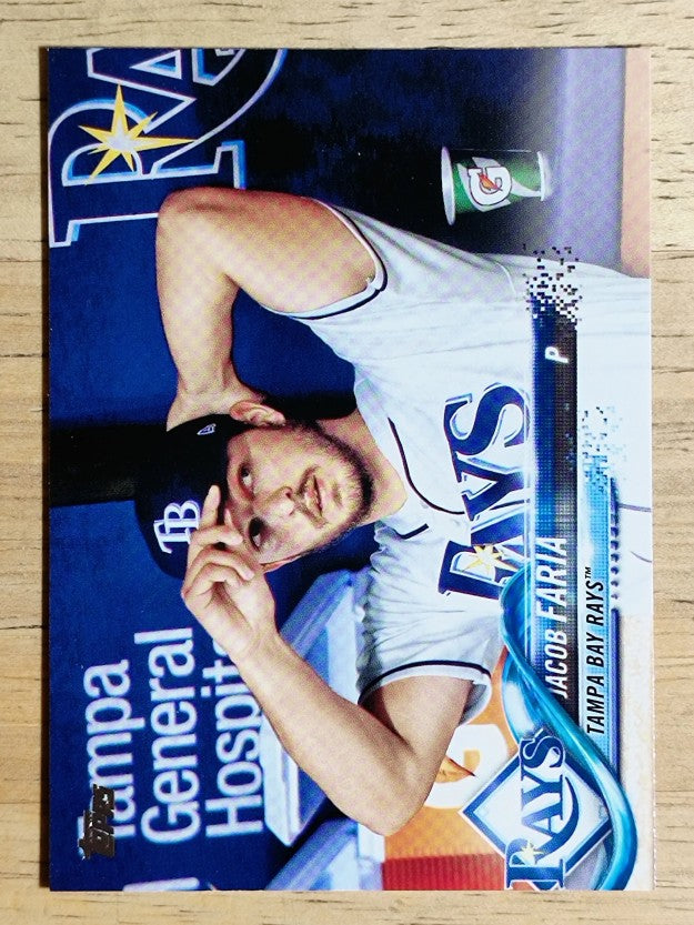 2018 Topps #426 Jacob Faria