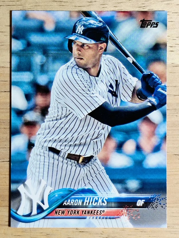 2018 Topps #480 Aaron Hicks