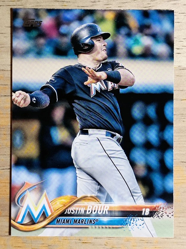 2018 Topps #499 Justin Bour