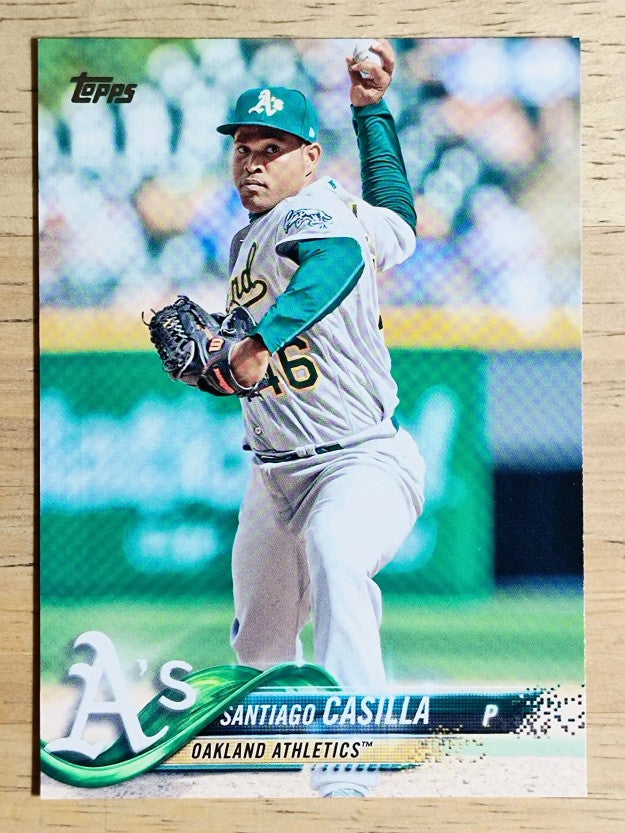 2018 Topps #509 Santiago Casilla