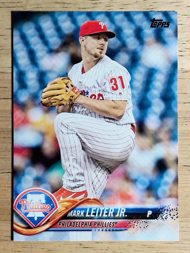 2018 Topps #573 Mark Leiter Jr.